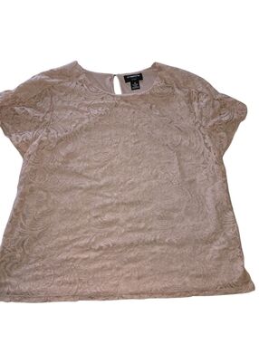 Liz Claiborne Career Woman Lacy Blouse with Lining